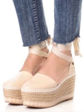 Tory Burch Dandy Platform Espadrille Size 6